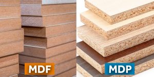 Qual a diferença de MDF e MDP