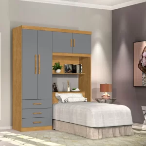 guarda roupa solteiro modulado