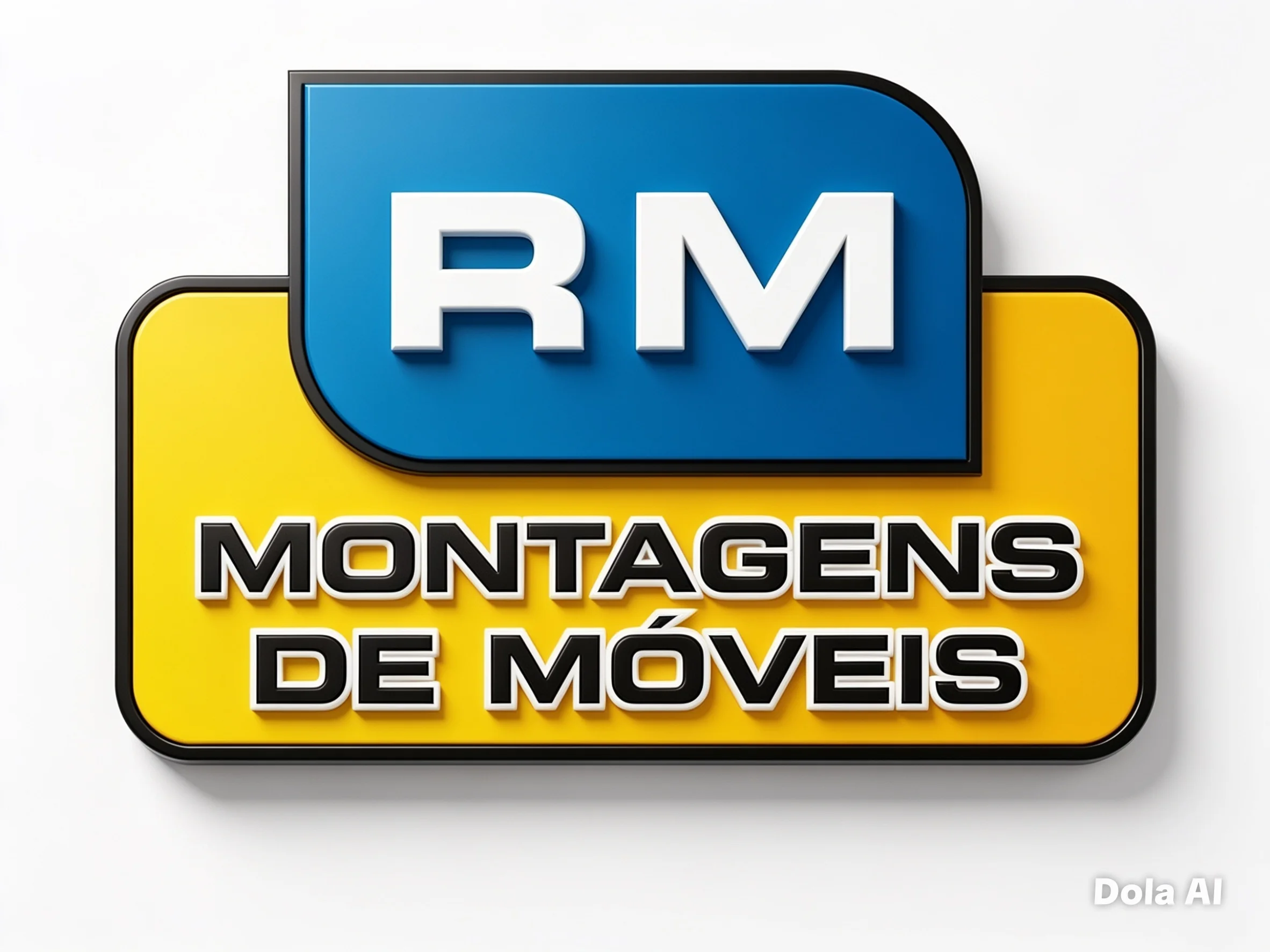 Logo da RM Montagens de Móveis